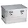 Aluminium transportbox,HxLxB 265x435x335mm,wanden gesloten