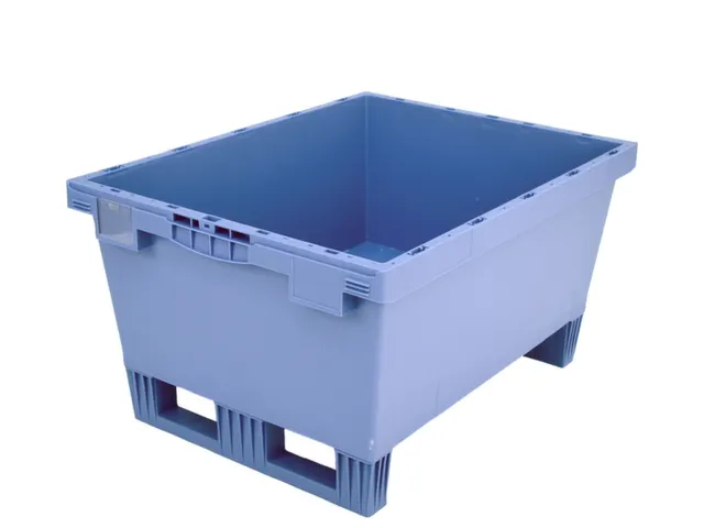 Herbruikbare Stapelbak 423x800x600mm 109l Open Dubbelde Bodem