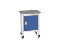 werkbank,verrijdbaar,HxBxD 930x700x600mm,linoleumblad