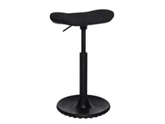 Zit-/stahulp Beweeglijk Zitmechanisme Skateboard-Zitting Zwart Stof