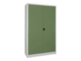 grootvolumekast met openslaande deuren,RAL7035,front RAL6011 - 2