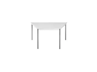 Tafel Trapeziumvormig 120x60 Cm Frame Antraciet Blad Lichtgrijs - 2
