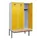 locker met bank,HxBxD 2120x1200x815mm,3vak,vak B 400mm,cilinderslot