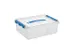 Q-line opbergbox 10L transparant blauw - 40x30x11cm