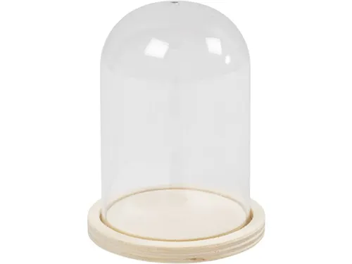 Stolp Creativ Company met houten voet 9.5cm x 6cm