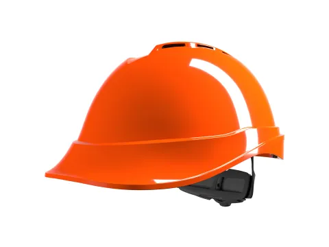 MSA V-Gard 200 veiligheidshelm met Push-Key binnenwerk