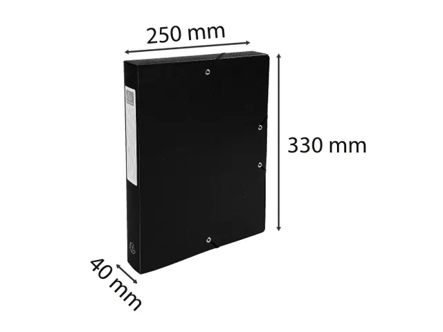 Boite de Classement Exabox Dos 40mm polypropylène 7/10e OPAK - A4 - N