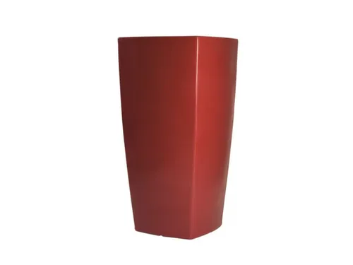 plantenpot,trapeziumvormig,PE,robijnrood,HxBxD 1100x570x570mm,60l