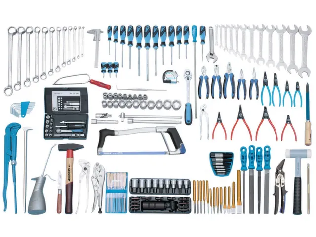 S 1007 Assortiment mechanisch gereedschap 180stuks