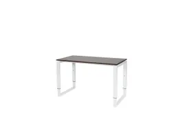 Domino Plus Bureau Hoogte Verstelbaar 1200x600mm Logan Eiken Wit
