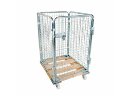 rolcontainer,draagverm. 500kg,HxLxB 1210x815x724mm,nuttige H 1020mm