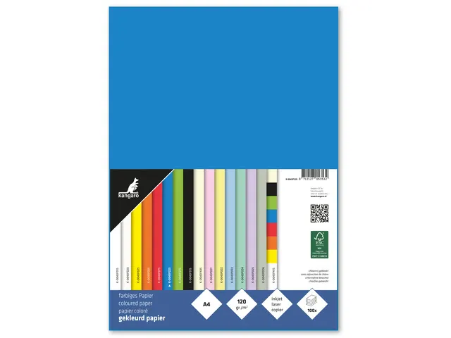 House Of Papier A2 Karton - 50 Blatt 220gsm Farbkarton Blau