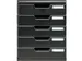 Ladenblok MODULO A4 5 laden Ecoblack Zwart