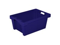 Euronorm Draaistapelbak 250x600x400mm Blauw 40l