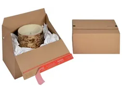 Eurobox Size M binnenformaat 294x194x137 mm bruin