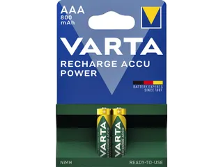 Batterij oplaadbaar VARTA 2x AAA 800mAh ready2use - 4