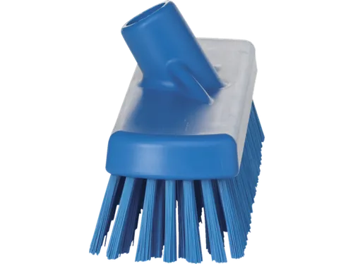 Vloerschrobber Vikan harde vezel 305mm blauw