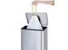 Afvalzak EKO MDPE type F met trekband 64x75cm 40-60 Liter wit