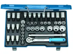 GEDORE ITX 19 INU-20dopsleutelset 1/2 inch 42stuks