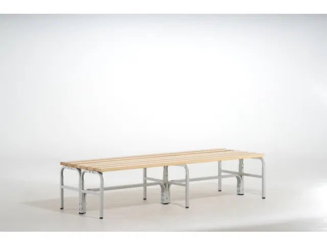 banc double,HxLxP 450x2000x700mm,barrettes en bois