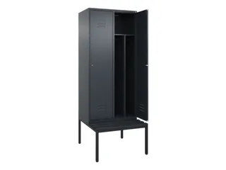 locker voor scheiding van kleding,HxBxD 2120x800x815mm,2vak - 2