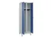 locker voor scheiding van kleding,HxBxD 1950x600x500mm,2vak