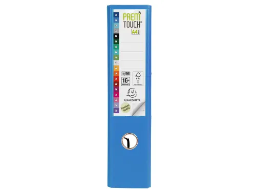 Ordner PP Prem'Touch A4maxi 80mm blauw