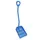 Hygiene 5603-3 uitlekschep blauw steel 115cm groot blad 38x34cm