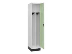 locker voor scheiding van kleding,HxBxD 1950x400x500mm,1vak