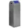 Afvalverzamelaar Zelfblussend 89 Liter 1045X320X320Mm Klemring Blauw