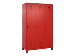 locker voor scheiding van kleding,HxBxD 1950x1200x500mm,3vak - 2