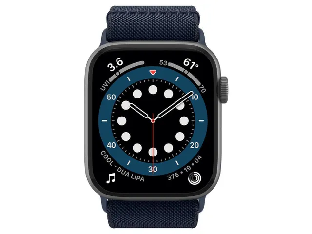 Spigen AMP02291 Apple Watch 10 42mm/SE Band Marineblauw