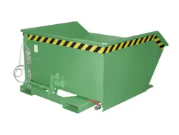 Kiepbak voor spaanders,HxLxB 680x1440x1280mm,0,75m³,draagverm. 1000kg