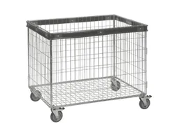 bakwagen met gaas,draagverm. 60kg,laadvl. LxB 810x610mm
