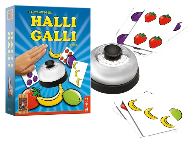 999Games Halli Galli - Het spel met de bel 6+