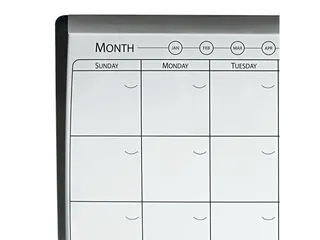 Nobo magnetisch combibord met maandplanner 58.5x43cm - 4
