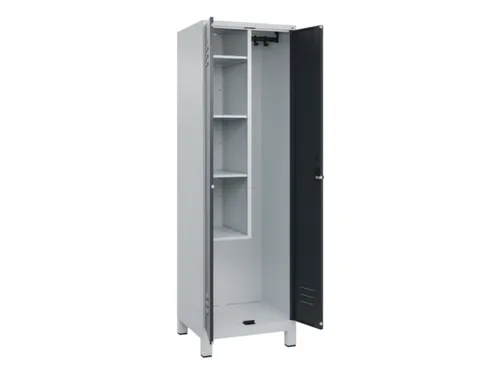 schoonmaakkast,HxBxD 1950x600x500mm,links 4vakken