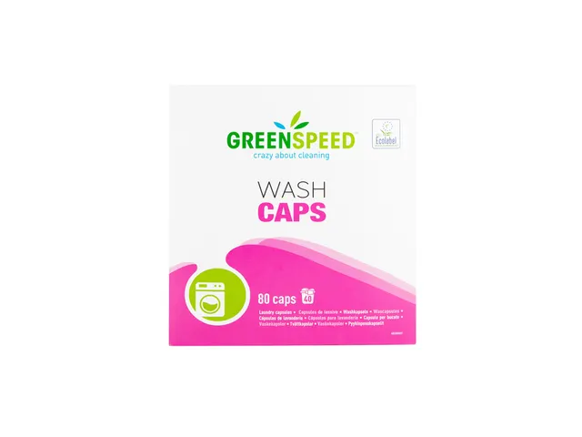 Greenspeed Wash Caps wasmiddel universeel 80 capsules