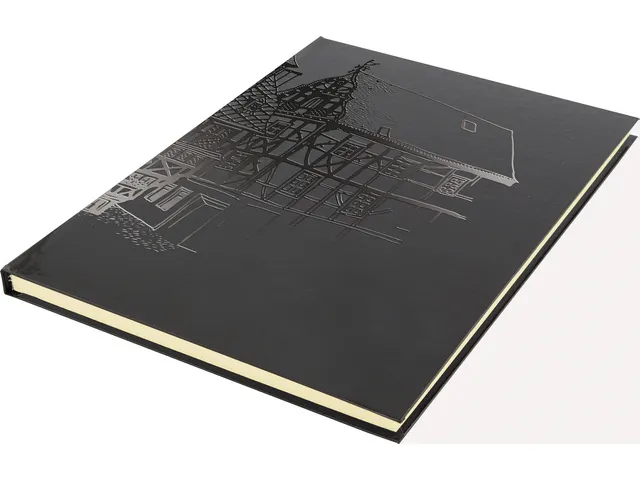 Carnet Kangaro A4 crème couverture rigide 80 pages 140 grammes dessin