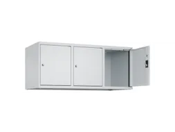 opzetkast,v. locker,3vak.,vak B 400mm,HxBxD 500x1200x500mm