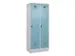 locker voor scheiding van kleding,HxBxD 1950x800x500mm,2vak
