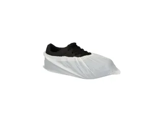 Schoenovertrek CMT 70mu geruwd maat 36-46 CPE wit 50 stuks - 2