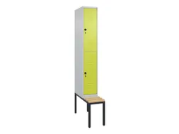 Dubbeldekse dekenkist,HxBxD 2120x300x815mm,1x2vak.,vak B 300mm