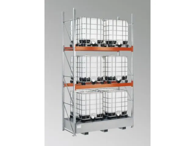 palletstelling,grondveld,HxBxD 4900x2395x1100mm,vakl. 2850kg