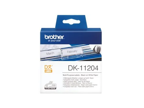 Etiket Brother DK-11204 17x54mm 400stuks