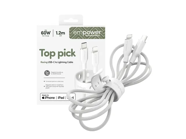 PanzerGlass empower by Racing 60W USB-C to Lightning Cable | USB