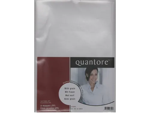 Insteekmap U-model Quantore A4 PP 0.12mm 25 stuks