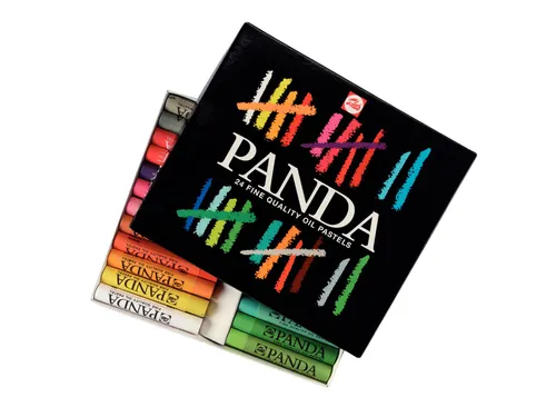 Oliepastel Talens Panda set à 24 kleuren