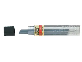 Potloodstift Pentel H 0.5mm zwart koker à 12 stuks - 1