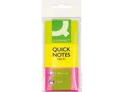 Quick Notes Index 38x51mm 3x Neon Blokken Met 50 Tabs